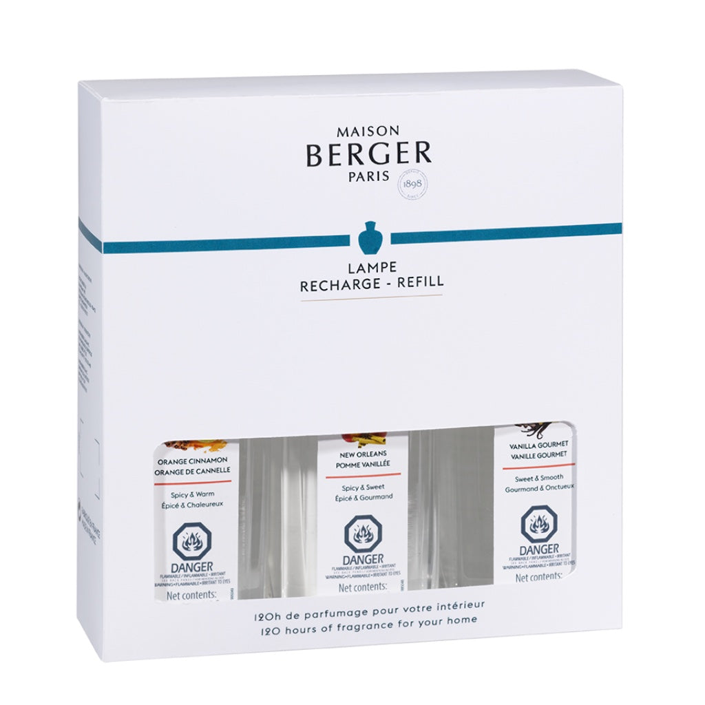 Lampe Berger Warm Trio-Pack Fragrance Oil 250 ml Set